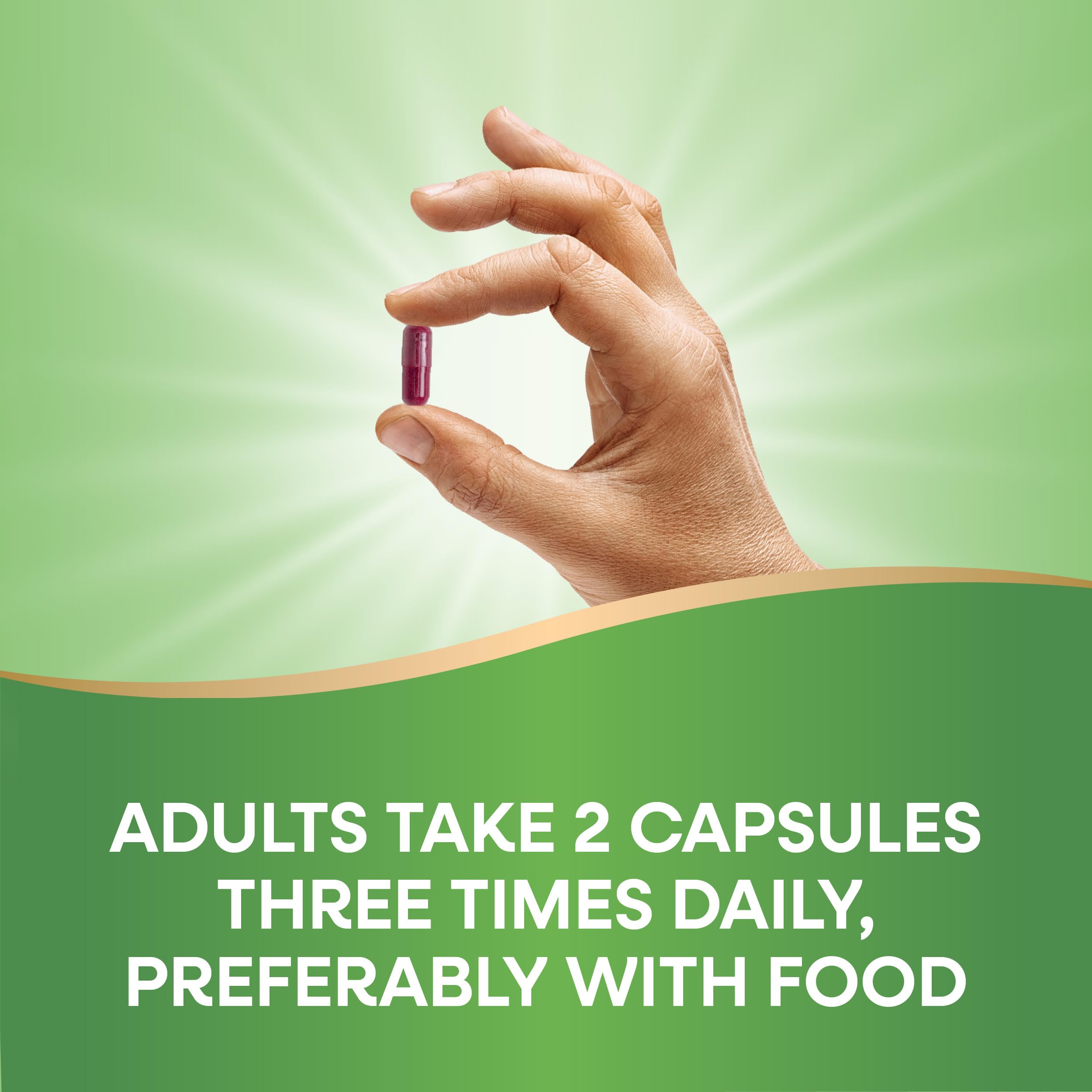 Valeur nutritionnelle Nature's Way Betterave indique 1000 mg par portion.