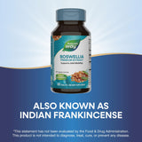 Nature's Way Boswellia – composition standardisée en acides boswelliques à 40%.
