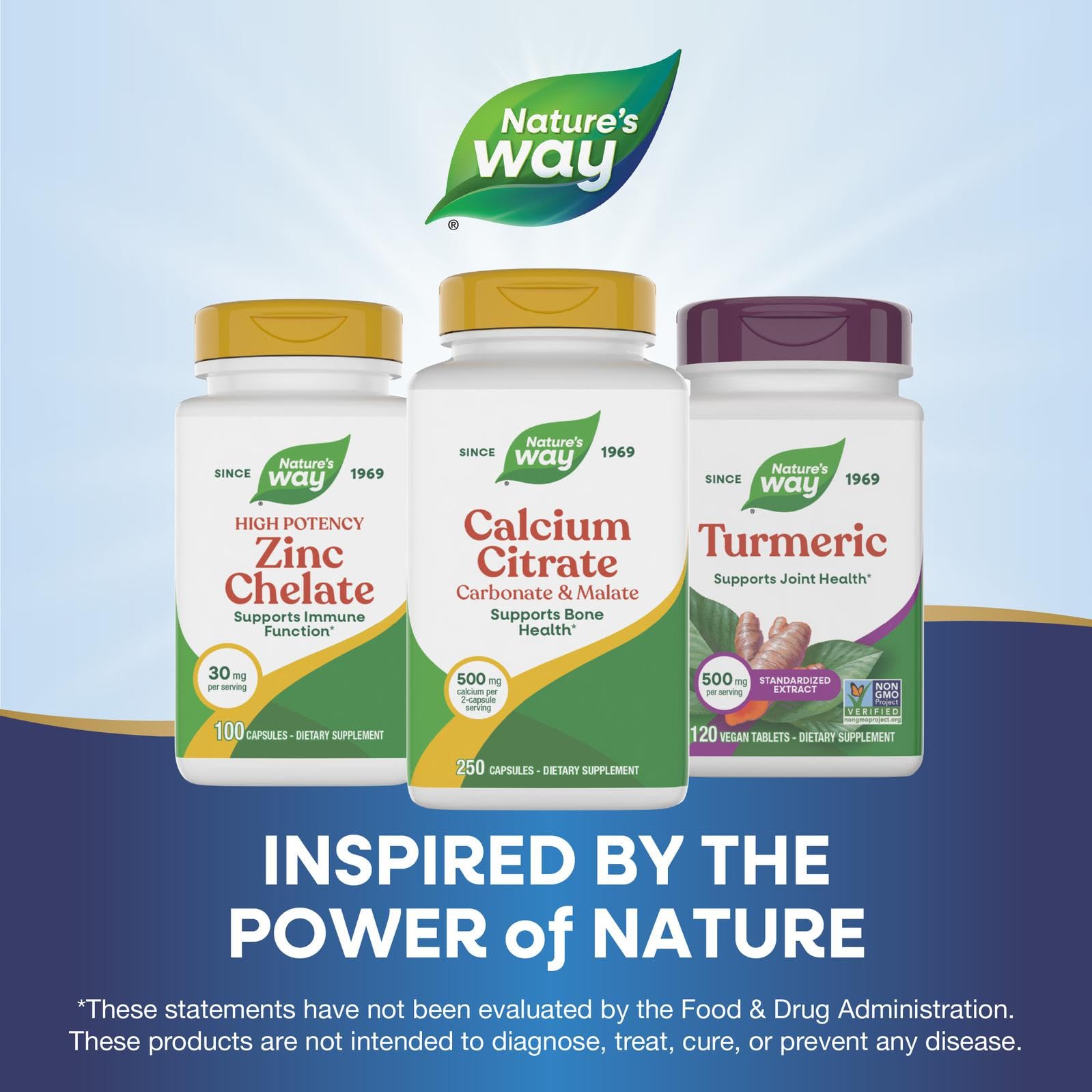 Calcium Citrate Nature's Way – format pratique pour une routine quotidienne