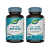 Nature's Way calcium magnesium zinc – bouteille visible, soutien potentiel pour os et muscles