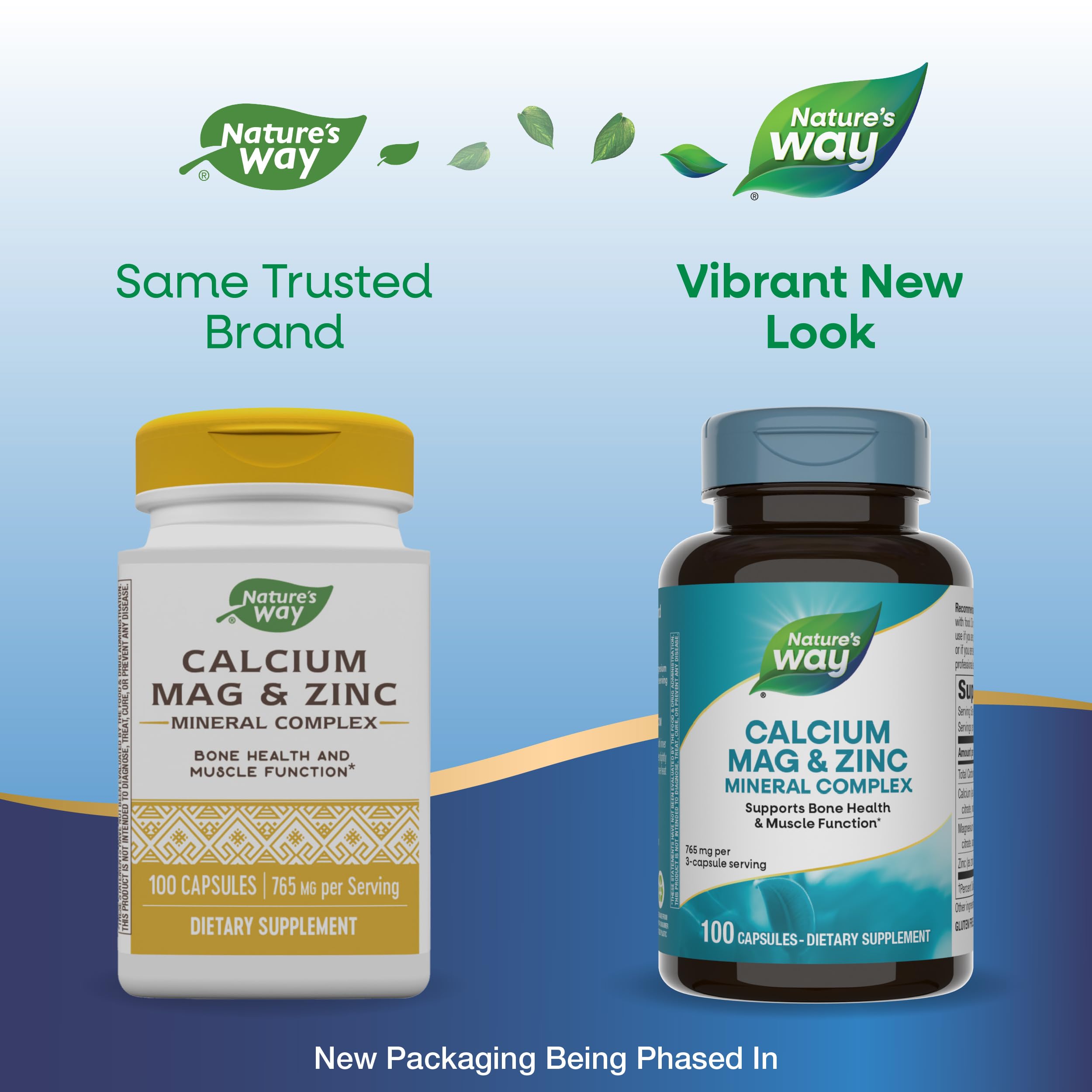 Gélules Nature's Way faciles à avaler pour routine nutritionnelle