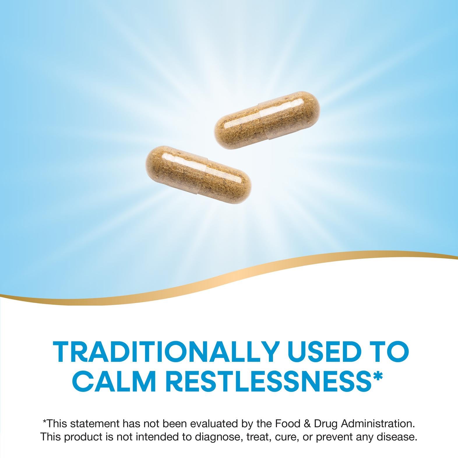 Capsules véganes Nature's Way camomille sans gluten et sans OGM
