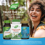 Qualité Nature's Way : camomille en capsules facile à intégrer