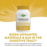 Nature's Way charbon actif capsules 260 mg - bouteille pratique