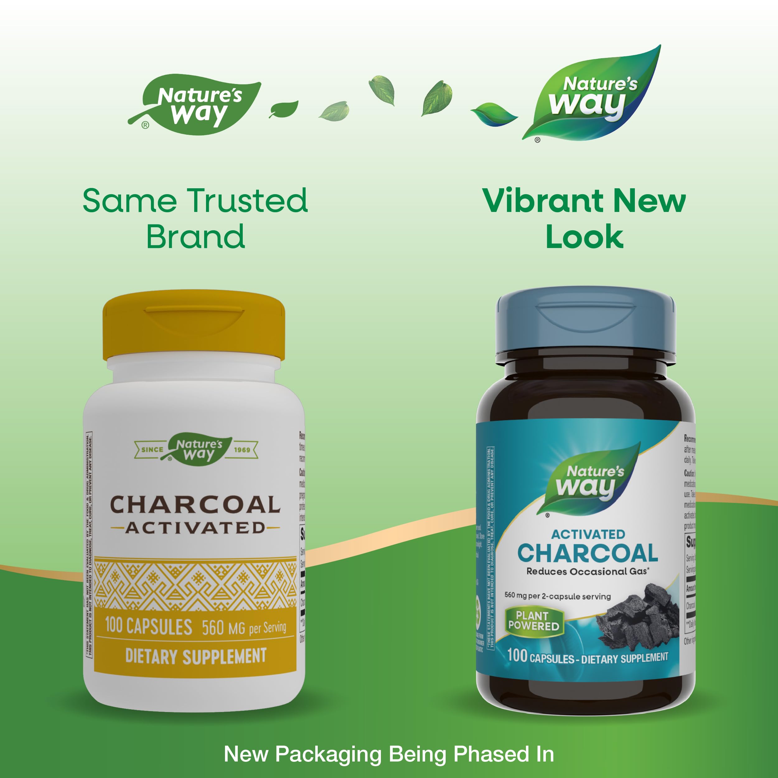 Nature's Way Charbon Actif: prise avant-repas pour soutenir la digestion quotidienne.