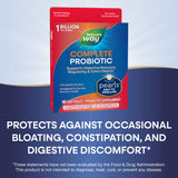 Nature's Way Complete Probiotic Pearls utilisation quotidienne sans réfrigération.
