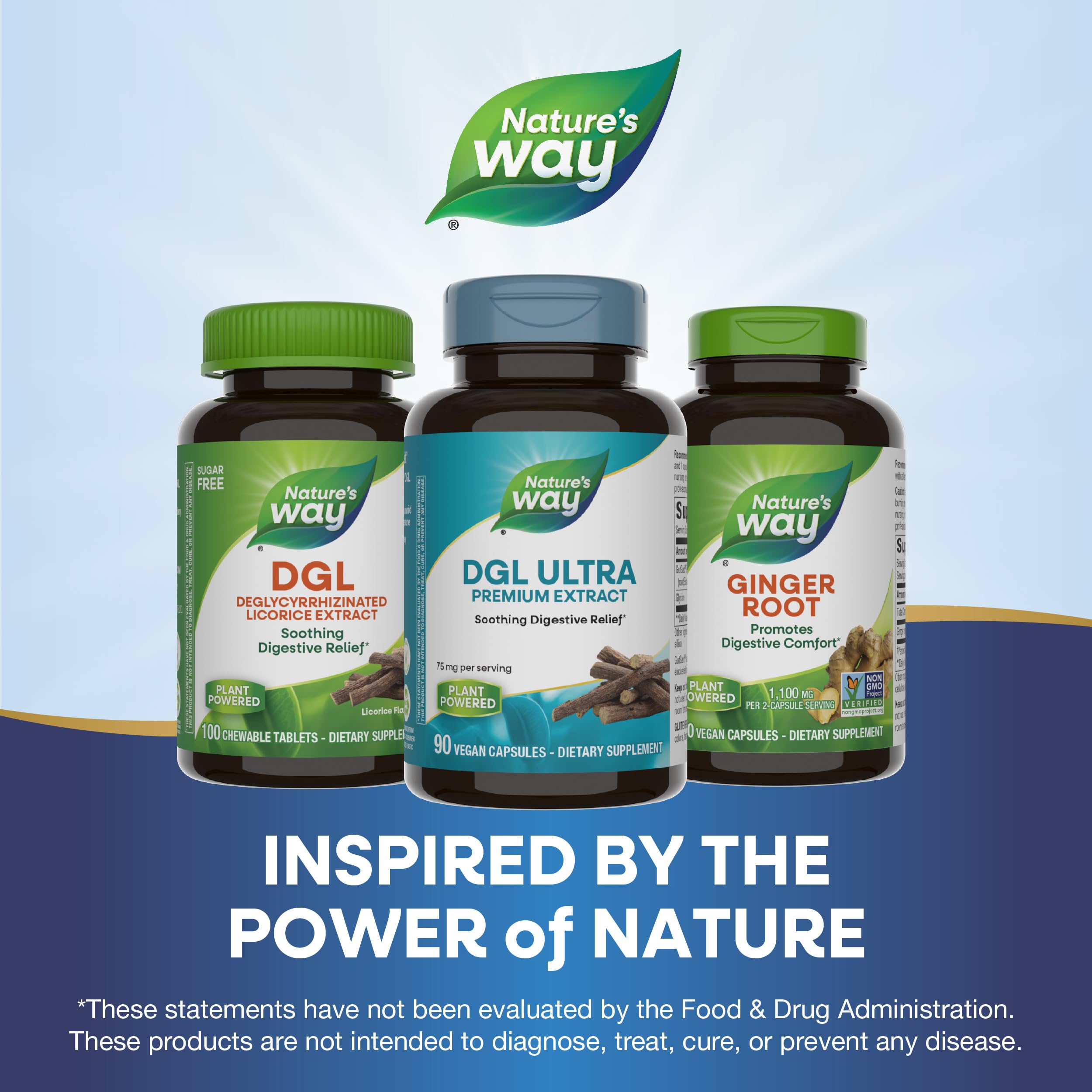 Nature's Way DGL Ultra – emballage variable selon le lot