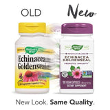 Nature's Way Echinacea Goldenseal — étiquette lisible et informations claires