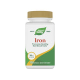 Nature's Way fer gluconate, bouteille pratique pour une prise quotidienne.
