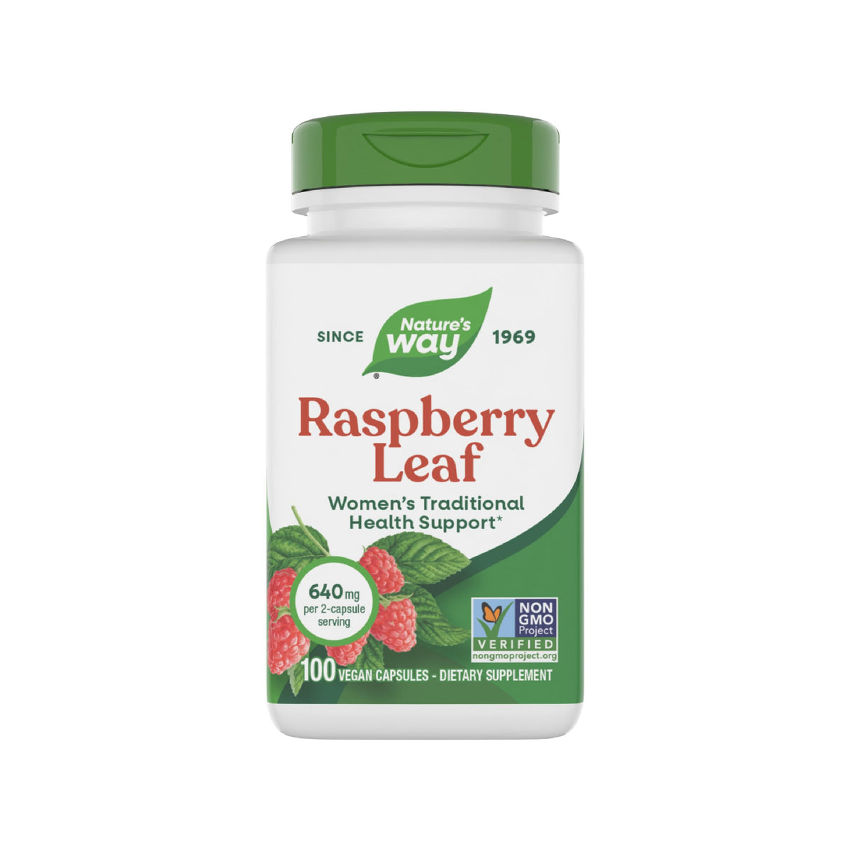 Nature's Way Feuille Framboise Bouteille: soutien traditionnel féminin en formulation végétale