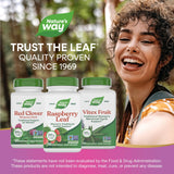 Nature's Way Feuille Framboise Vue d'Ensemble: produit vegan et sans gluten