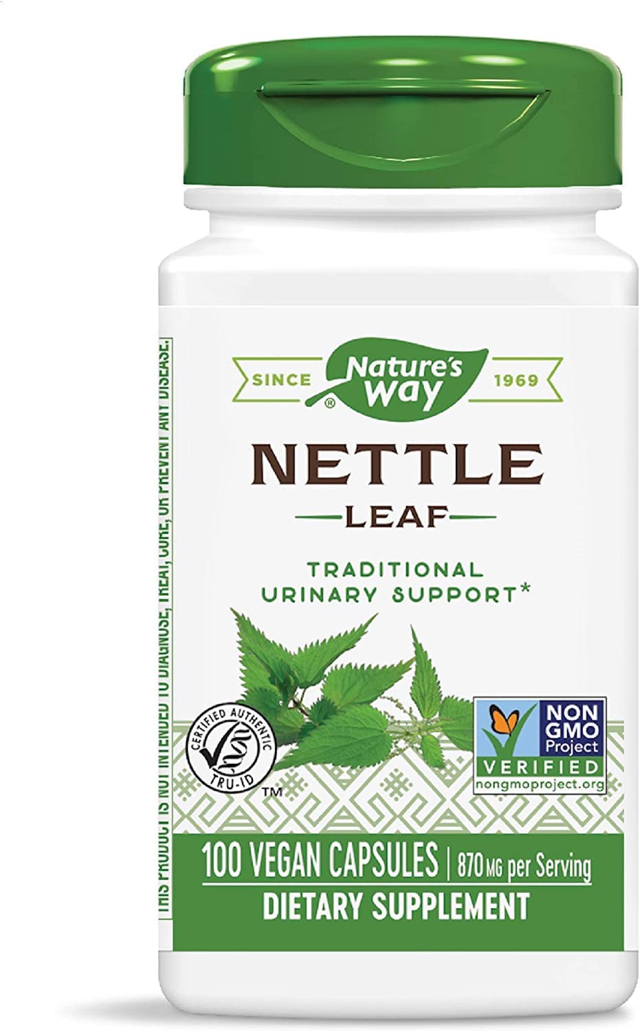 Nature's Way feuille ortie 435 mg - bouteille: soutien quotidien pratique