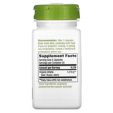 Nature's Way feuilles de luzerne – capsules, usage quotidien pratique pour un apport naturel.