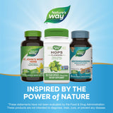 Nature's Way Fleurs d'Houblon – utilisation relaxante possible en soirée.