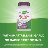 Nature’s Way Garlicin Cardio - etiquette sur l’étiquette mentionnant le mode d’emploi.