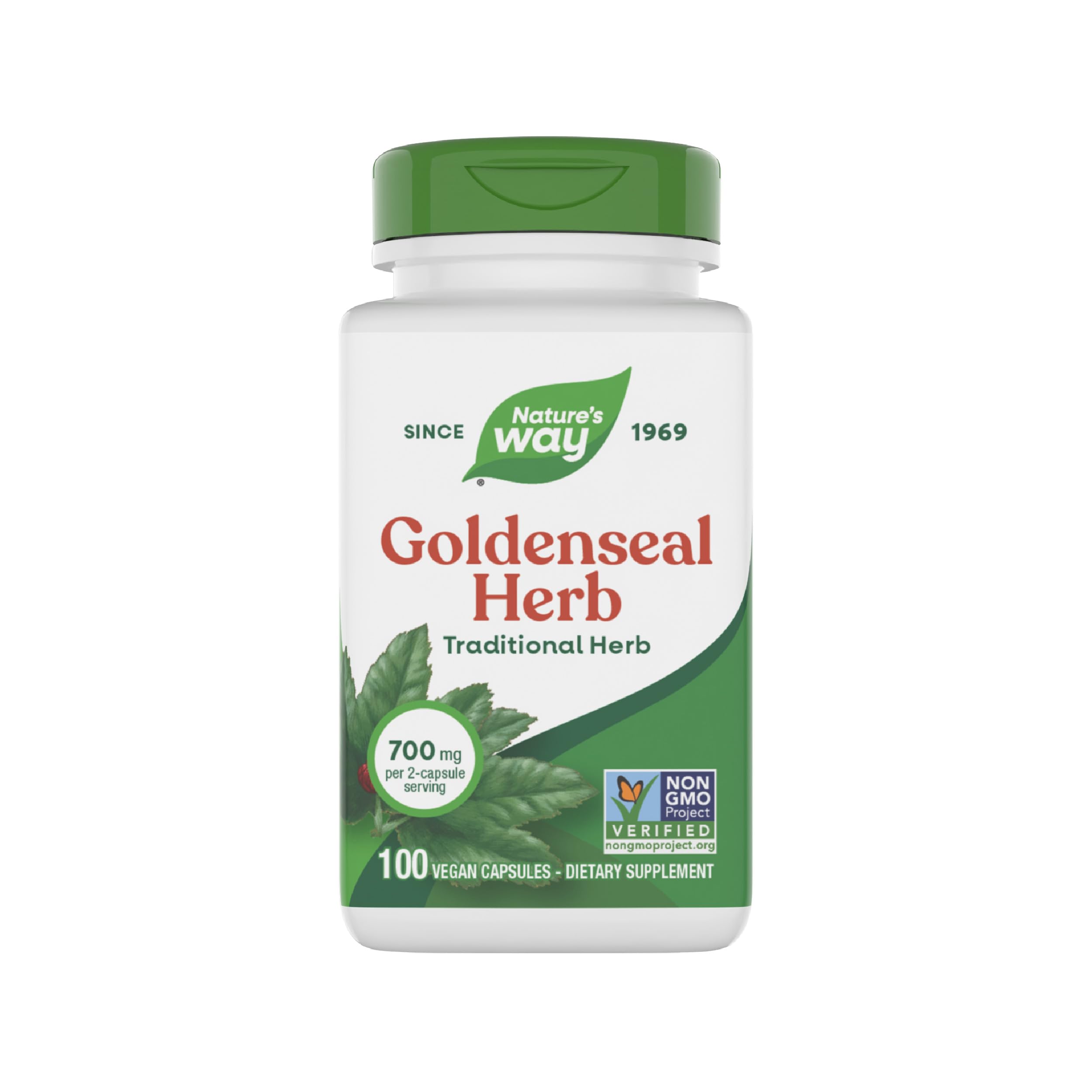Nature's Way Goldenseal, bouteille de capsules prête à l'emploi