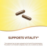Nature's Way Gotu Kola: étiquette indiquant 950 mg par 2 gélules, soutien potentiel.