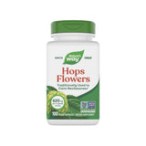 Nature's Way Houblon Fleurs – bouteille avec capsules faciles à avaler pour un usage pratique.