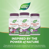 Nature's Way Horny Goat Weed Premium Extrait – utilisation quotidienne facile et discrète.