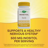 Nature's Way Inositol, fiche nutrition affichée pour information fiable avant achat.