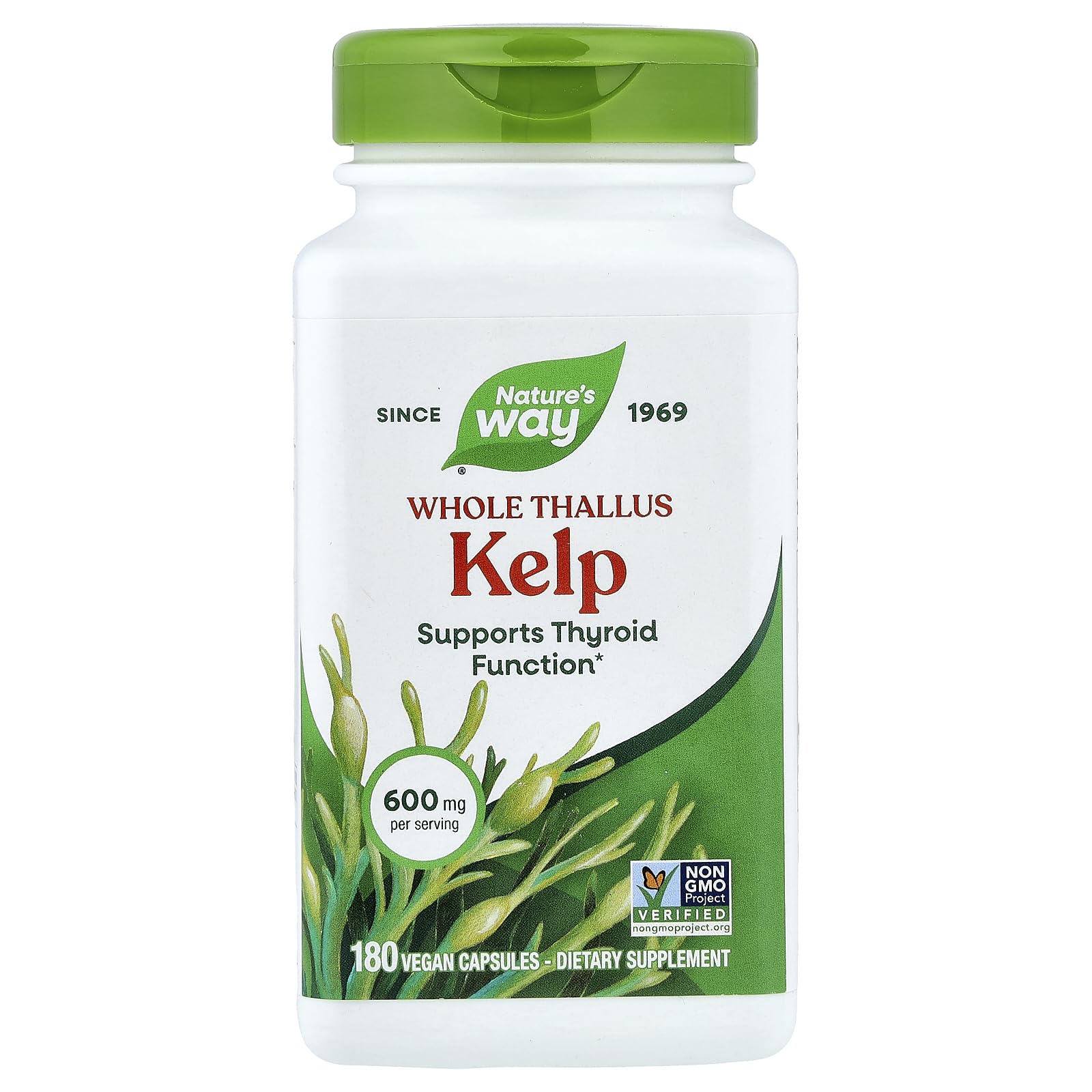 Nature's Way Kelp — capsules faciles à intégrer dans votre routine bien-être.