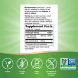 Capsules Nature's Way Kelp — usage quotidien simple, convient aux régimes vegan et sans gluten.