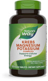 Nature's Way Krebs Magnesium Potassium Complexe, bouteille, énergie cellulaire soutenue au quotidien.