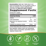 Nature's Way Krebs Magnesium Potassium Complexe, format pratique et 120 comprimés.