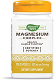 Nature's Way Magnesium Complex – boîte montrant la formule puissante pour le soutien musculaire.
