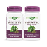 Nature's Way Oregano Oil: bouteille de capsules, usage quotidien potentiel sans gluten