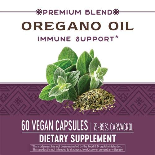 Nature's Way Oregano Oil: sans gluten et sans sucre