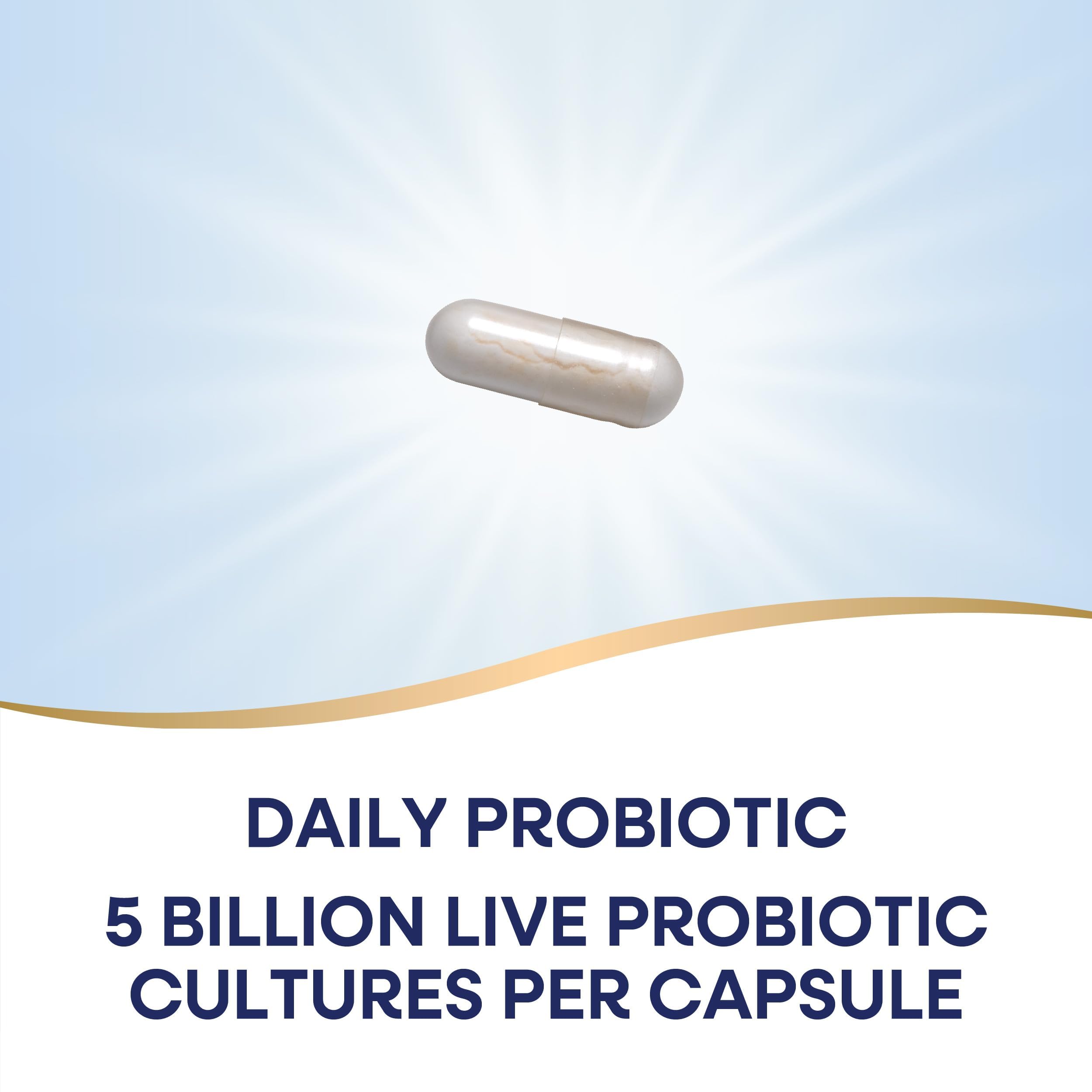 Nature's Way Primadophilus – étiquette claire indiquant les souches probiotiques.