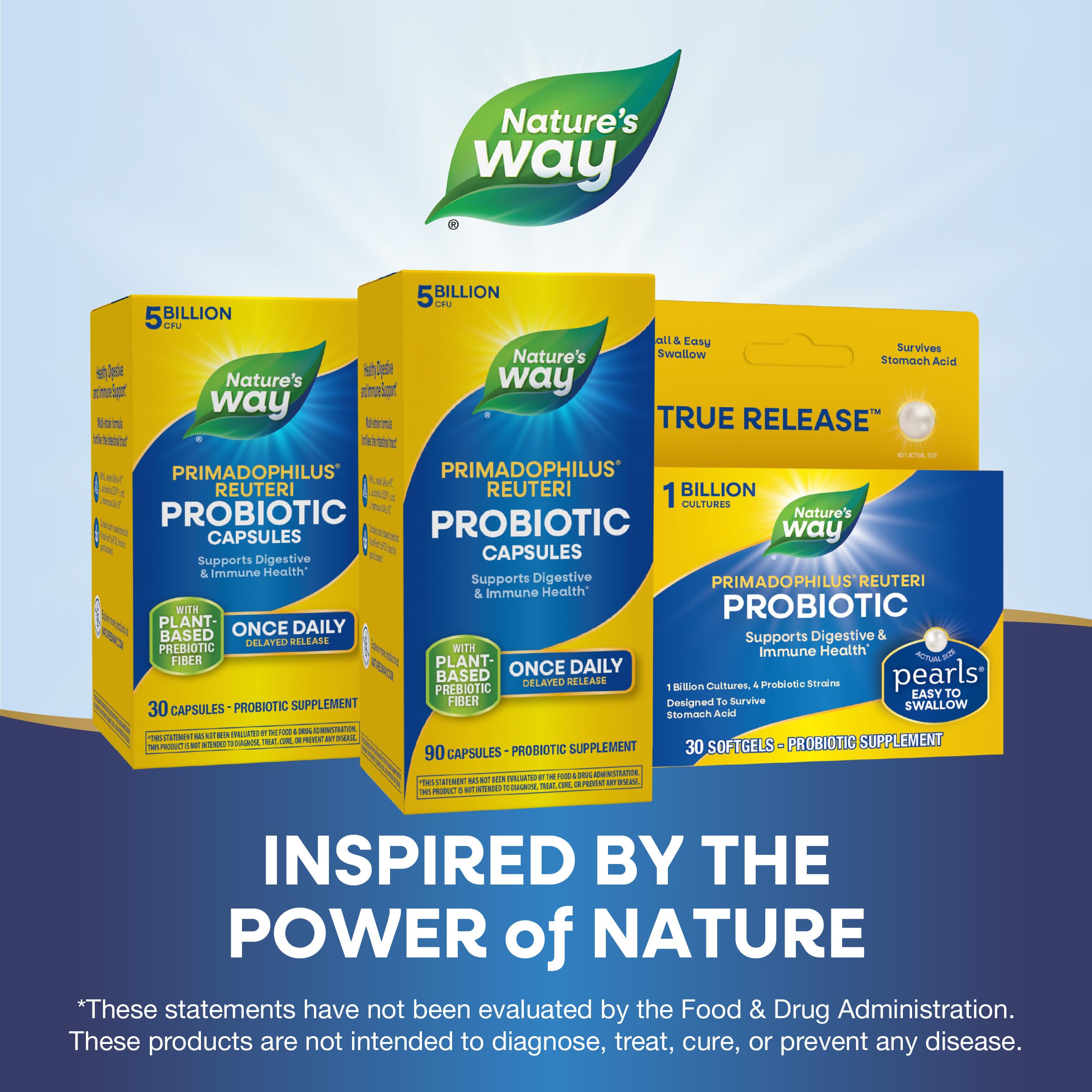 Nature's Way Primadophilus Reuteri Probiotic – contexte familial pour une routine santé.