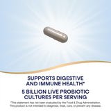 Nature's Way Primadophilus Reuteri Probiotic – emballage pratique et recyclable.