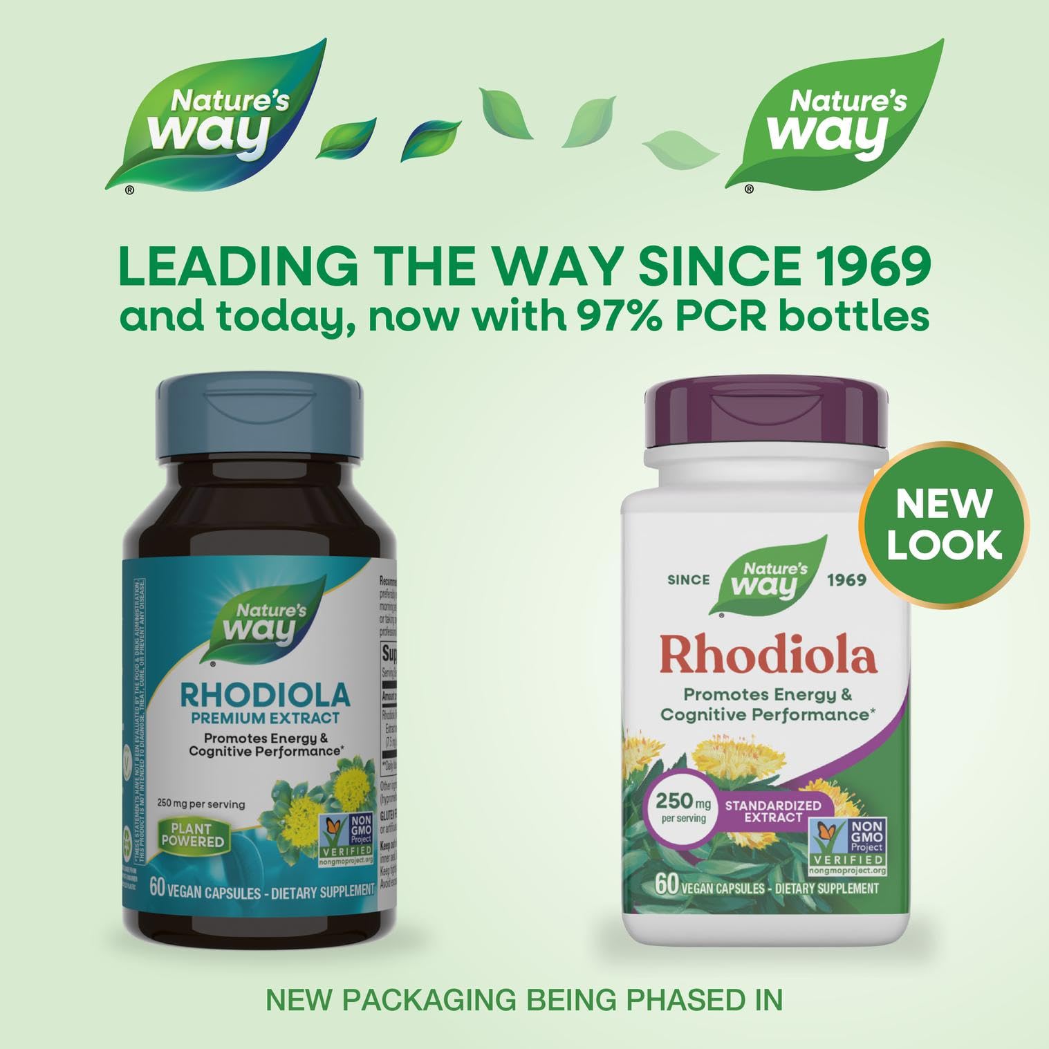 Capsules Nature's Way Rhodiola prêtes à être consommées