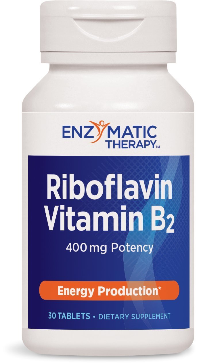 Nature's Way Riboflavin, tablette énergie cellulaire potentielle, pour le quotidien.