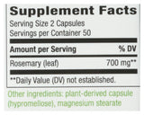 Nature's Way romarin-bouteille-100-capsules, utile en cuisine et rituels aromatiques.