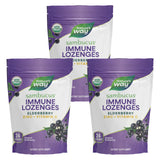Pastilles Sambucus Immun Nature's Way dans une bouteille portable pour le quotidien.