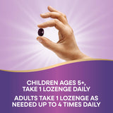 Nature's Way Sambucus Immun 72 pastilles pour 72 portions quotidiennes.