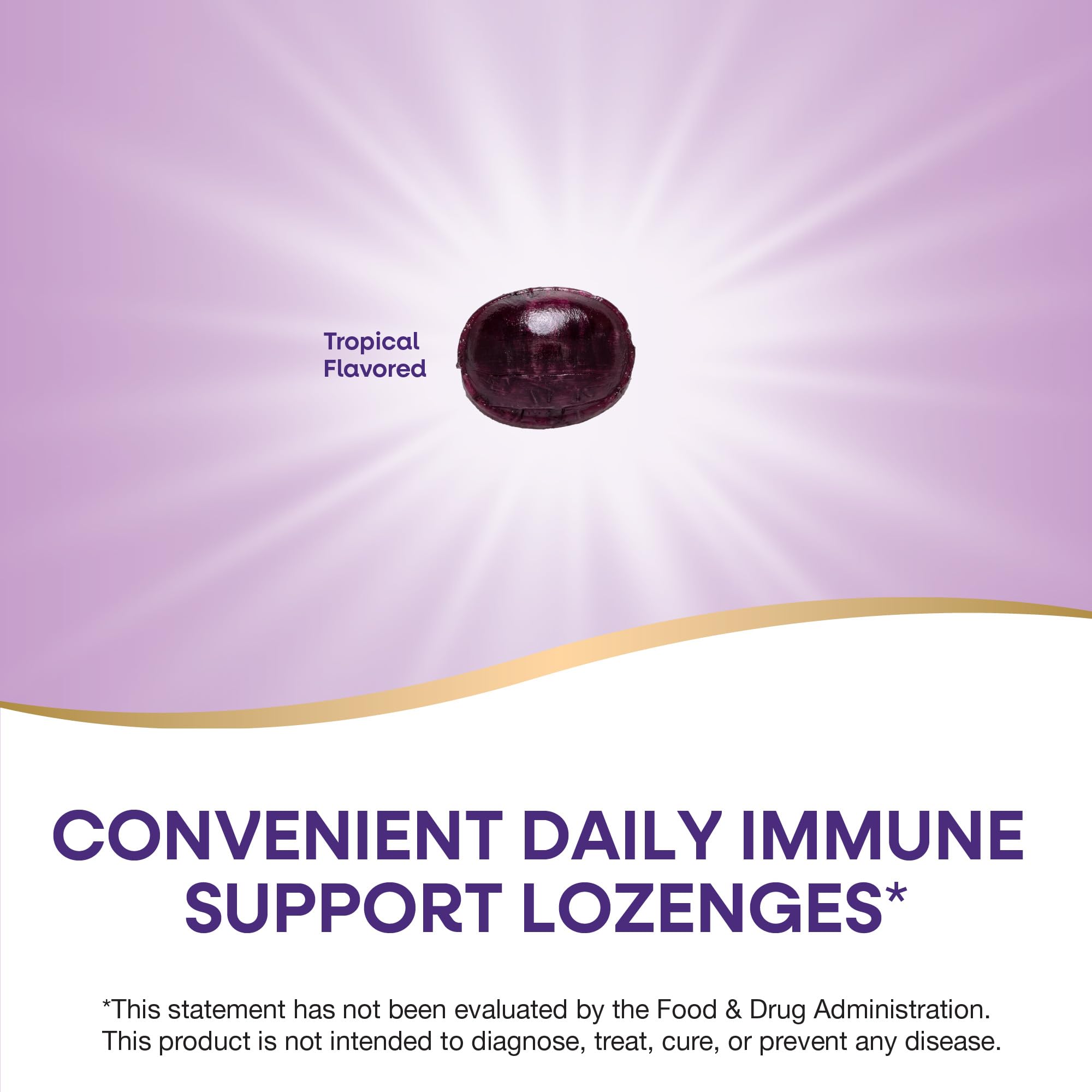 Étiquette indiquant vitamine C 1000 mg par portion pour le quotidien