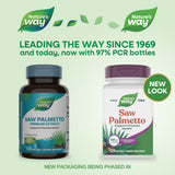 Nature's Way Saw Palmetto 160 mg par portion – dosage clair