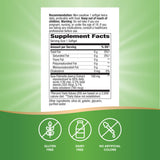 Nature's Way Saw Palmetto etiquette emballage – informations lisibles et claires