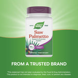 Nature's Way Saw Palmetto gelule molle – gélules faciles à avaler