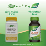 Nature's Way Selenium forme biodisponible L-sélénométhionine pour l'antioxydant