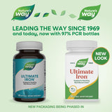 Nature’s Way Ultimate Iron, gélules, prise quotidienne possible pour le fer.