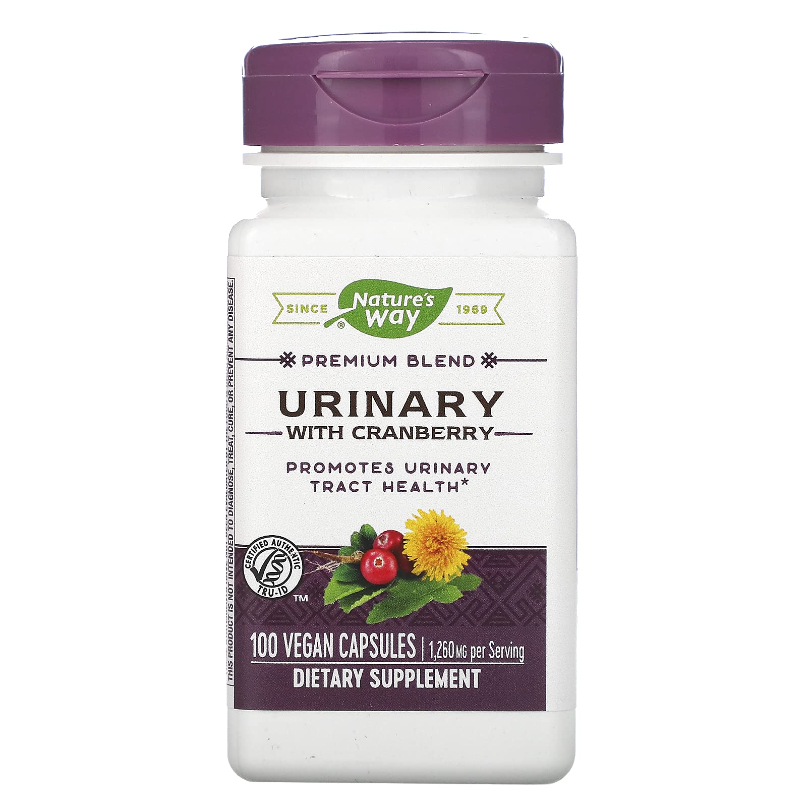 Nature's Way Urinary Formula – boîte, soutien potentiel des voies urinaires normales