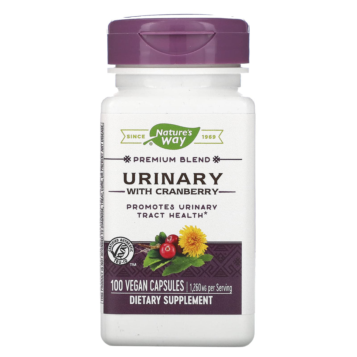 Nature's Way Urinary Formula – boîte, soutien potentiel des voies urinaires normales