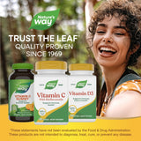 Utilisation quotidienne Nature's Way vitamine C — dose recommandée de 2 gélules