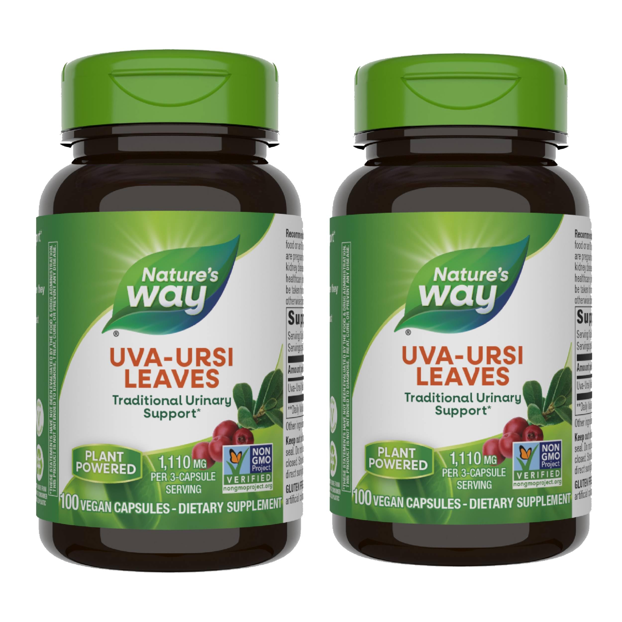 Nature's Way Uva Ursi – feuilles et emballage, soutien urinaire traditionnel