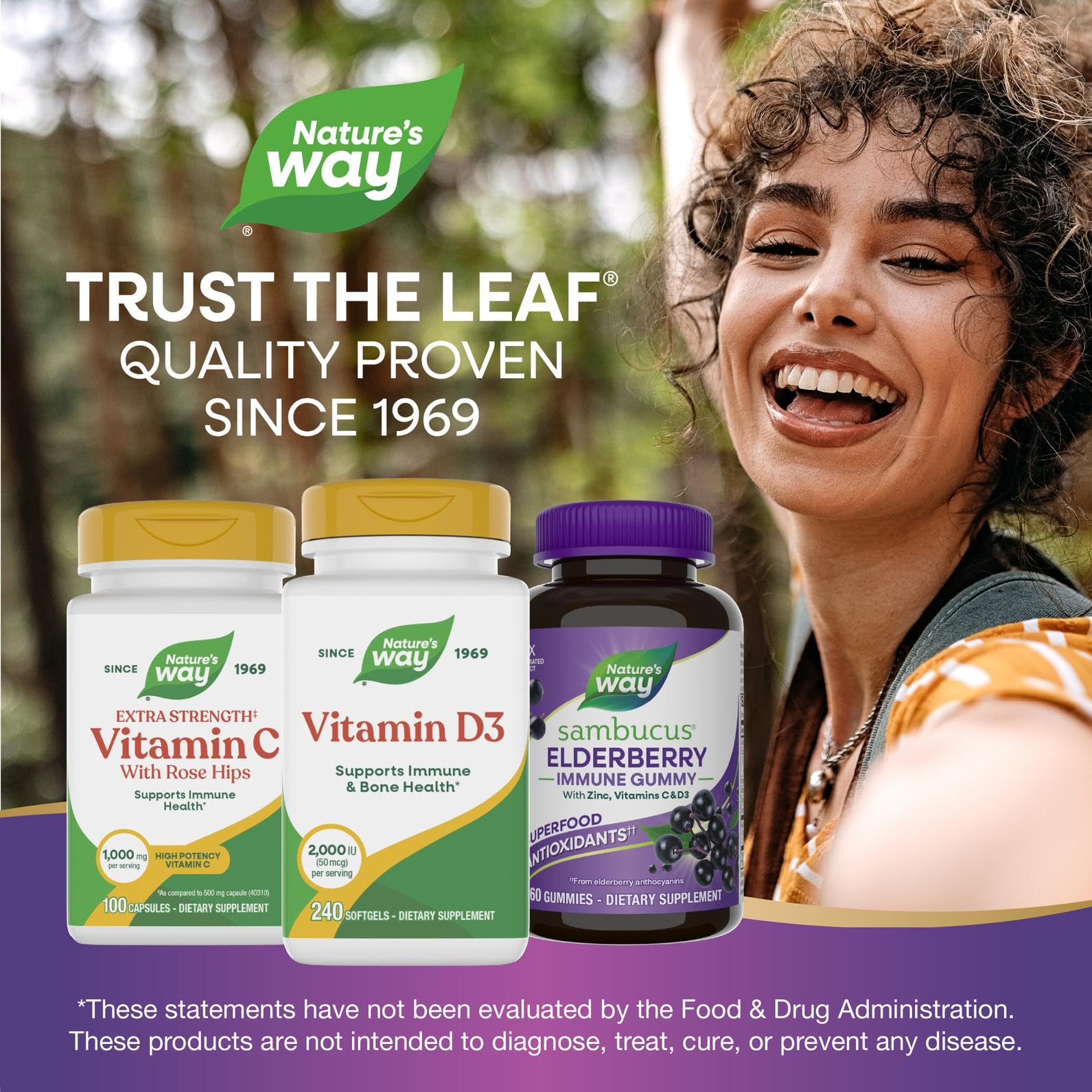 Nature's Way Vitamine D3 Extra Strength: conditionnement pouvant varier, pratique et fiable